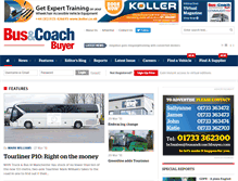 Tablet Screenshot of busandcoachbuyer.com